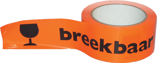 Download Sendproof Marking Tape Breakableglass Pvc 50mm - Label Png