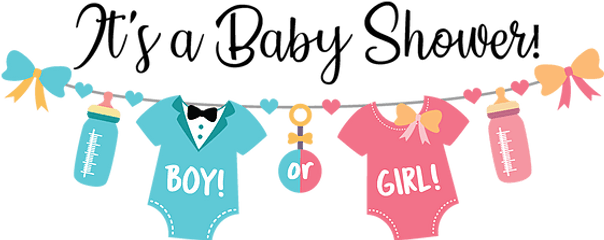 Host A Baby Shower - Gender Reveal Png