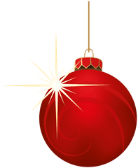 Red Blinking Christmas Bauble - Transparent Png U0026 Svg Vector Christmas Bauble Transparent