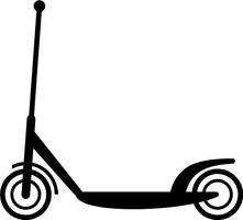 Photos Scooter Vector Kick HD Image Free - Free PNG