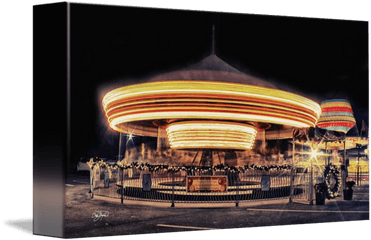 Holidays Are Just A Blurr By Cris Hayes - Child Carousel Png