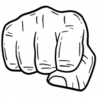 Punch Hand Free Download PNG HQ