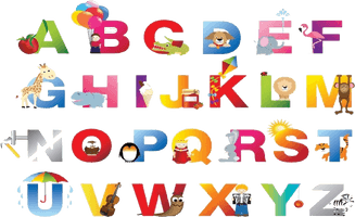 A To Z Alphabet Free Clipart HD - Free PNG