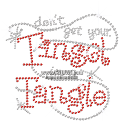 Download Hd Donu0027t Get Your Tinsel In A Tangle Iron - Illustration Png