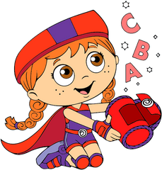 Super Why Princess Pesto Wonder Red - Super Why Pig Png