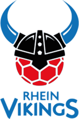 White Stock Datei Hc Rhein Vikings - Rhein Vikings Logo Png