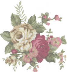 Free Flower Vintage Png Download - Vintage Flower Transparent