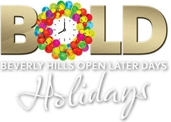 Bold - Beverly Hills Open Later Days Love Beverly Hills Dot Png