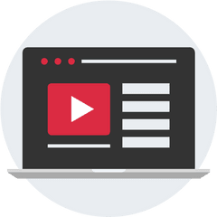 Video Haber Png 6 Image - Youtube Videos Icon Png