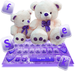 Cute Teddy Bear Keyboard Theme - Best Images Of Teddy Bear Png