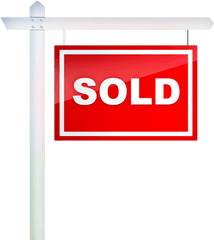 We Sell Homes In - Sold Sign Png