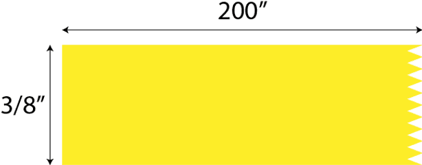 Yellow Tape - Colorfulness Png