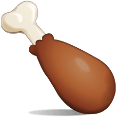 Poultry Leg Emoji Icon File HD - Free PNG