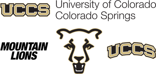 Download Hd Uccs Approved Logos - University Of Colorado University Of Colorado Colorado Springs Mountain Lions Png