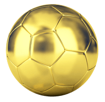 Golden Football Free Download PNG HQ