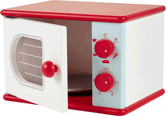 Wooden Toy Microwave Kidsu0027 Great Little - Microwave Toy Wood Png