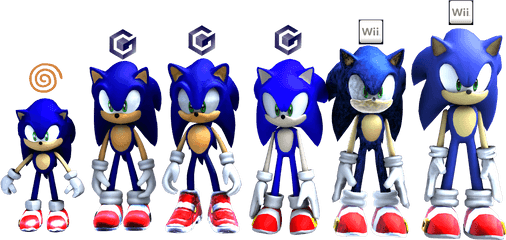 Download Sonic The Hedgehog Tails Evolution Png - Sonic The Hedgehog Sonic Generations