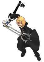 Kingdom Hearts Roxas Picture Free Download PNG HQ