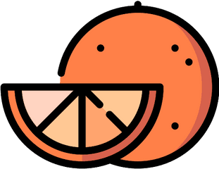 Battle Of Oranges Carnival Png Icon - Png Repo Free Png Icons Lemon Slice Outline Png