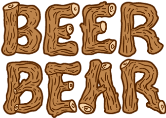 Beer Bear Logo - Illustration Png