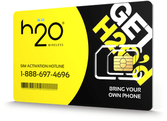 H2o Wireless Sim Activation Center - H2o Wireless Png