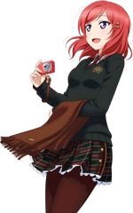 School Idol Tomodachi - Cards Album 456 Nishikino Maki Ur Maki Nishikino Casual Png