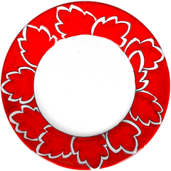 Red Maple Leaf Circle Logo - Logodix Dot Png