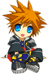 Hearts - Chibi Sora Png