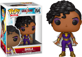 Download Shazam 2019 Darla Funko Pop - Funko Pop Darla Shazam Png