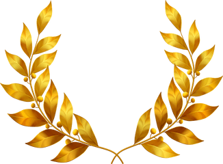 Gold Leaf Frame Png U0026 Free Framepng Transparent - Transparent Laurel Leaves Png