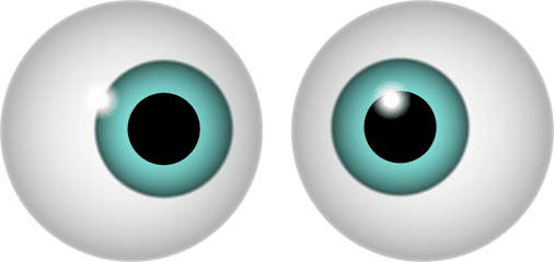 Googly Eyes Vector - Eyeball Transparent Background Png