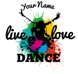 Love Dance Sticker - Live Love Dance Logo Png