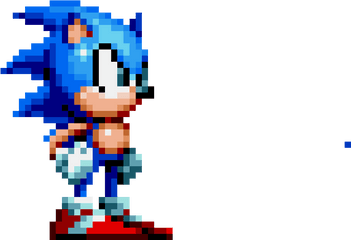 Download Hd Sonic Mania Sprite - Sonic Mania Sonic Pixel Png