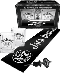 Buy Jack Danielu0027s Glass U0026 Bar Mat Gift Pack Dan Murphyu0027s - Jack Daniels Bar Mat Png