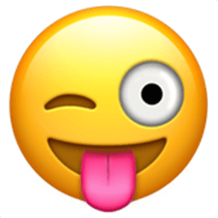 Iphone Tongue Out Emoji Png Image With - Iphone Emoji Tongue Out