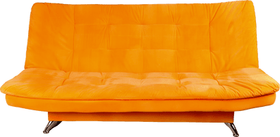 Orange Sofa Png Image