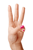 Three Fingers - Free PNG