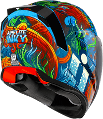 Icon Helmet Aflt Inky Blue Sm 0101 - Icon Airflite Helmet Inky Blue Png