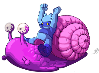 Liquid Bit Llc - Killer Queen Black Snail Png