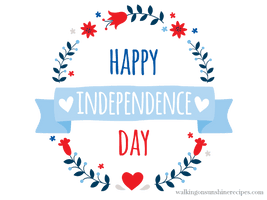 Blue United Text States Paper Day Independence - Free PNG