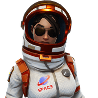 Moonwalker Royale Figurine Astronaut Fortnite Battle - Free PNG