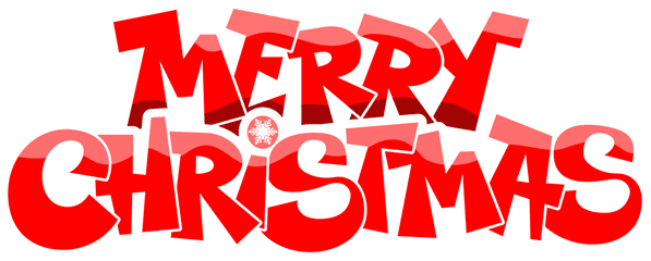 Merry Christmas Cool Font Transparent - Christmas And New Year Png