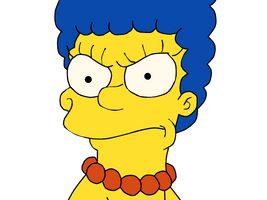 Homer Bart Area Smiley Marge Simpson - Free PNG