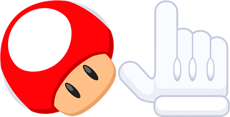 Super Mario Mushroom Cursor U2013 Custom Browser Extension - Dot Png