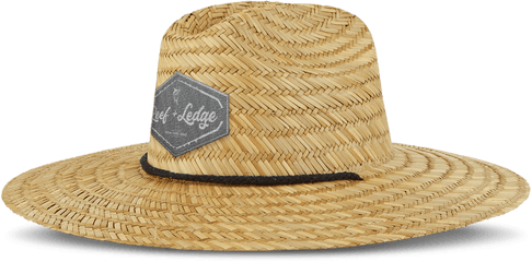 Marlin Patch Straw Hat U2013 Reefledge - Fedora Png