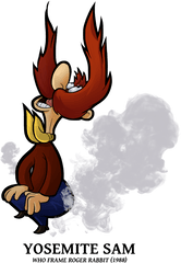 Yosemite Sam Clipart - Yosemite Sam Who Framed Roger Rabbit Png