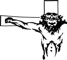 Christ Jesus Christian Cross Crucifix PNG File HD