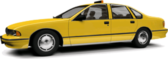 Taxi Cab Transparent - Free PNG