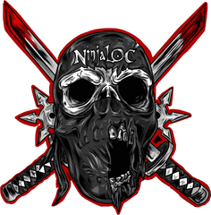 Majik Ninja Entertainment Transparent - Skull Logo Png