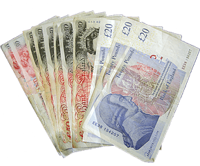 British Money Png Image - Pound Notes Transparent Background